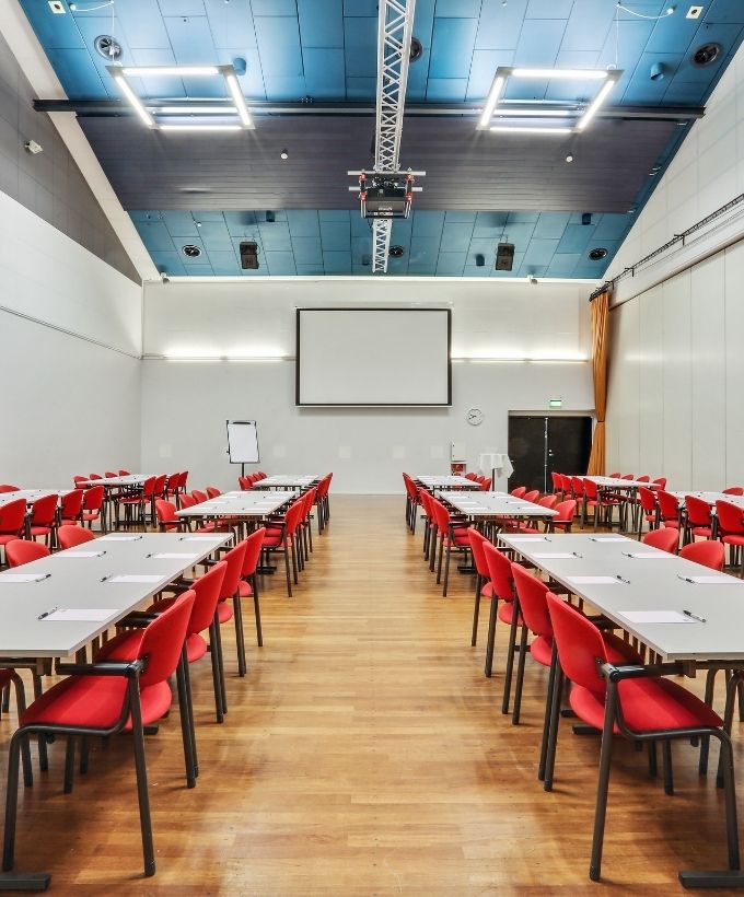 Sal A2, møder, kongresopstilling